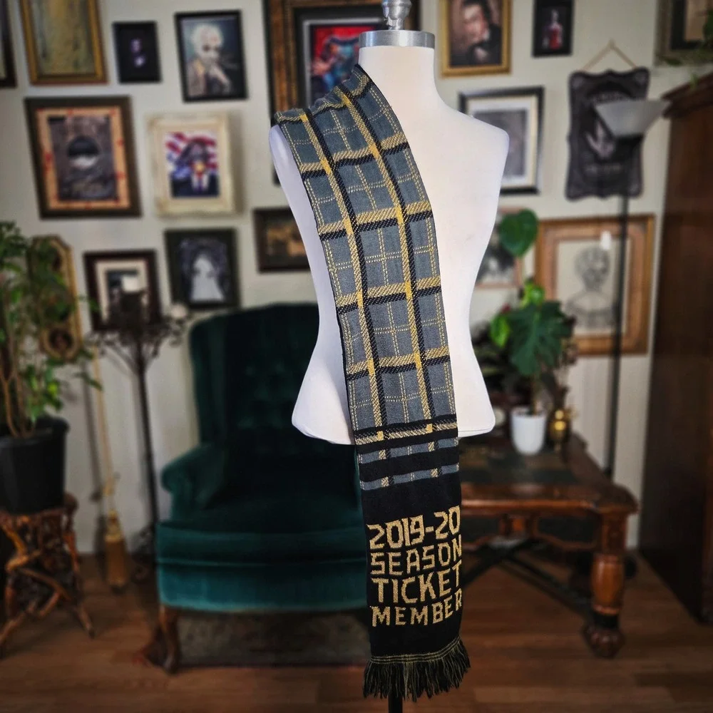 Vegas Golden Knights Scarf 2019-20 Season Ticket Member Sports NHL Hockey Black